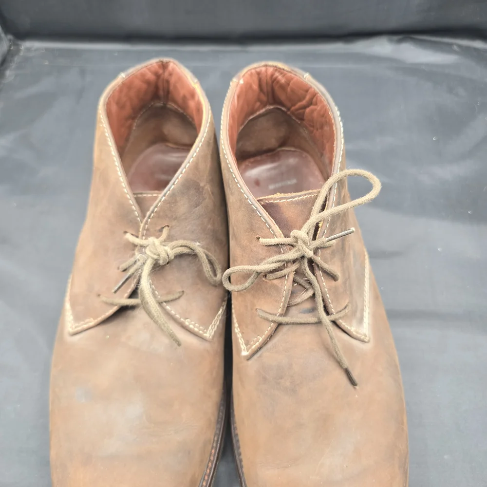 Classic Brown Chukka Boots‎ with Suede Finish